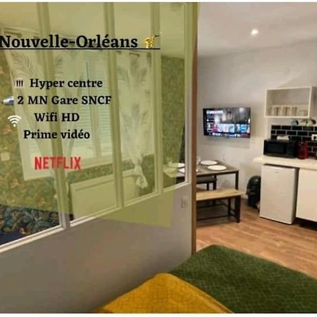 La Nouvelle-Orleans - Hyper-Centre- 2Mn Sncf - Wi-Fi Netflix Gratuit Apartment นีออร์ ภายนอก รูปภาพ